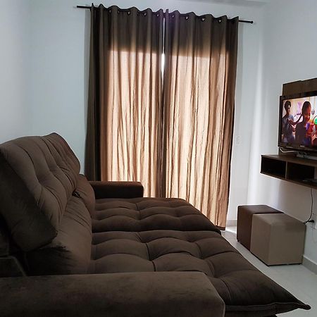 Apartamento Praia Grande Ubatuba Com Churrasqueira Privativa 객실 사진